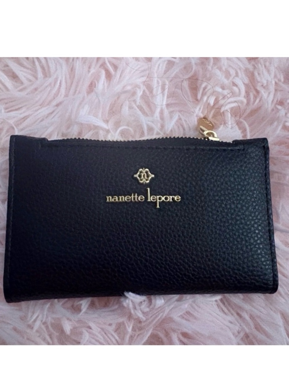 Nanette Lepore Black Slim Lightweight Women’s Wallet